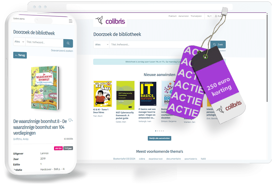 Gratis bibliotheeksoftware - demo