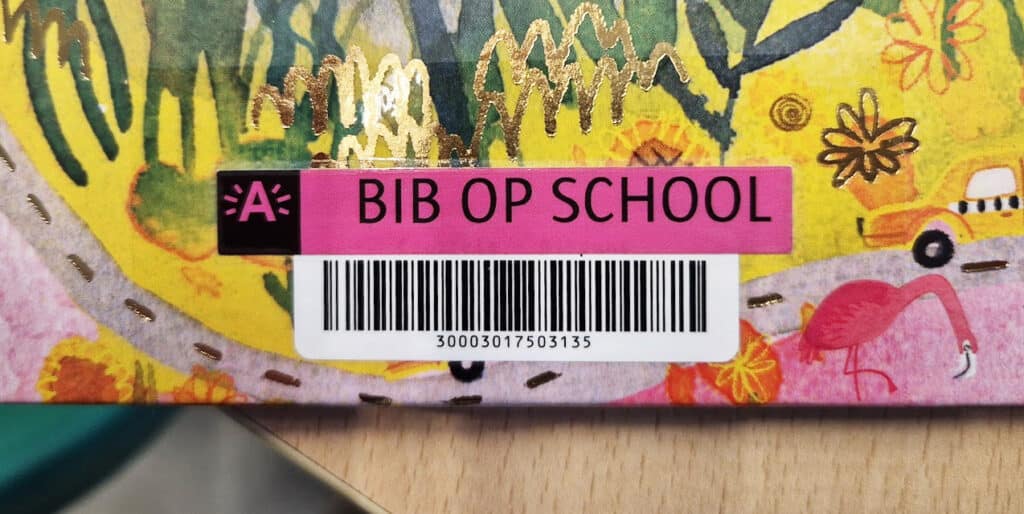 Bestaande barcode (Bib op School)